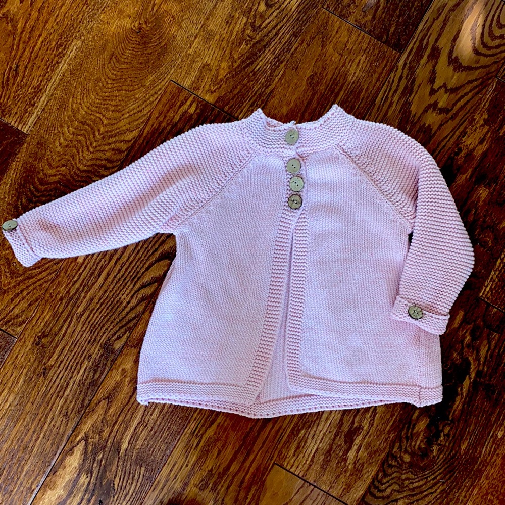 Pink Cardigan